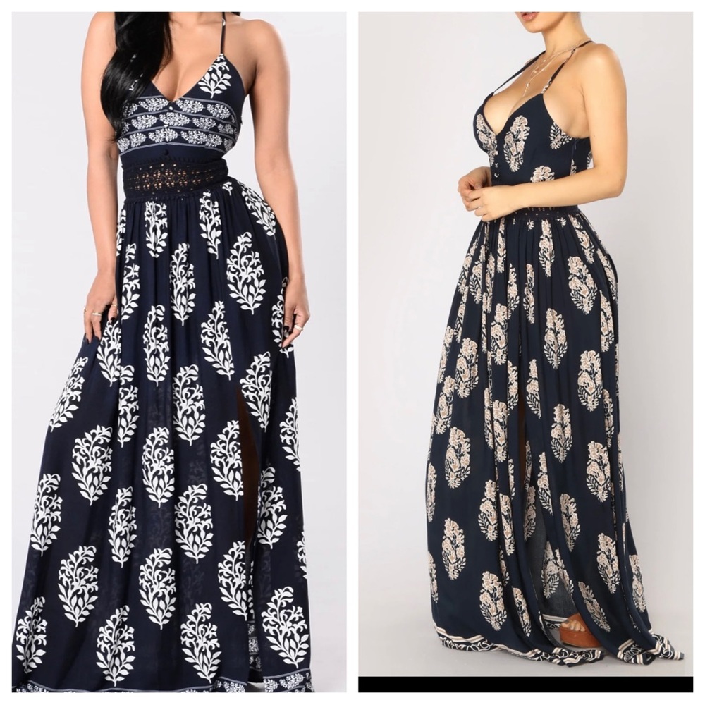 2 FASHION NOVA MAXI DRESSES!! 2 Dresses/ One price!